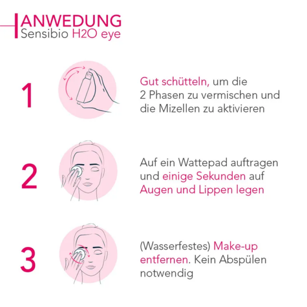 BIODERMA Sensibio H2O eye – Bild 2