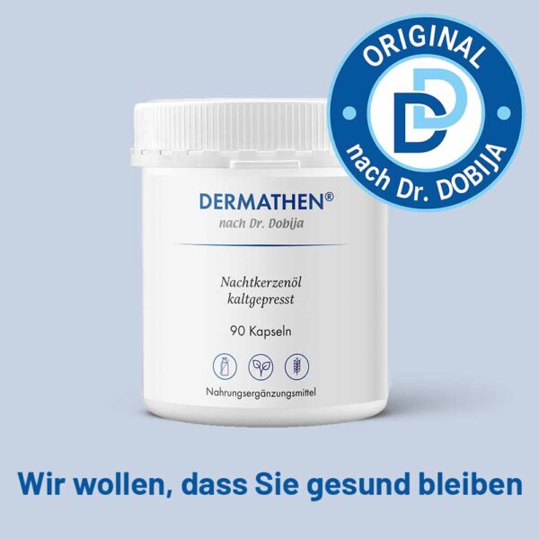 DERMATHEN NACHTKERZENÖL Kapseln – Bild 2
